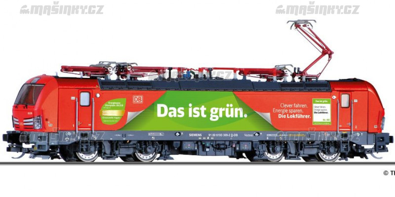 TT - El. lokomotiva 193 309-2 "Das ist grn", DB AG (analog) #1