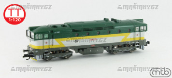 TT - Dieselov lokomotiva 754 023 - D (analog)