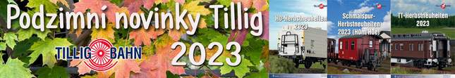 Podzimní novinky Tillig