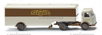 H0 - Kamion (MB Pullman) "SPEDITION im Flgelrad"