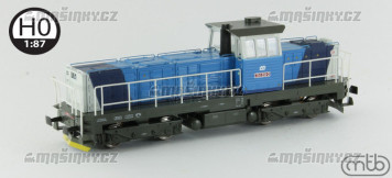 H0 - Diesel-elektrická lokomotiva řady 714 219 - ČD (analog)