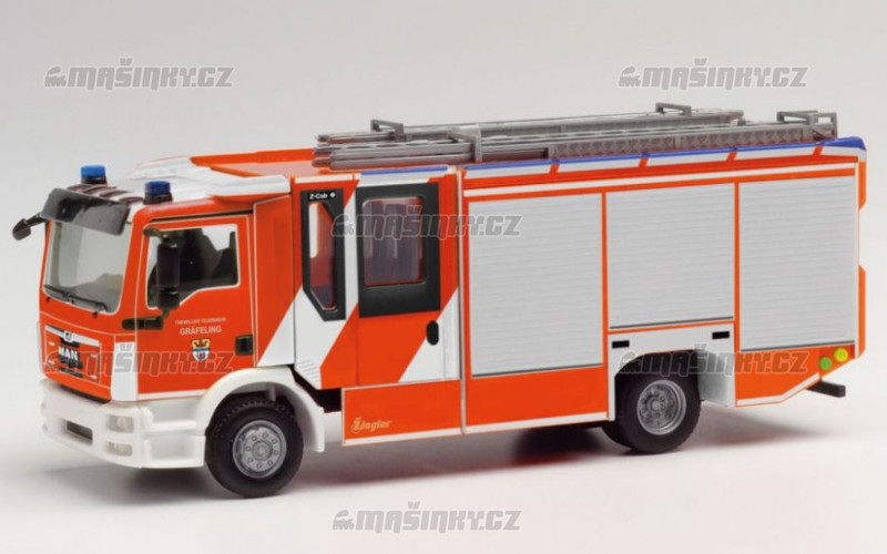 H0 - MAN TGM Ziegler Z-Cab 'Feuerwehr Grfelfing' #1