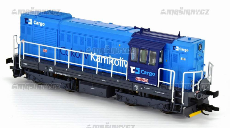 TT - Dieselov lokomotiva 742 173-8 D Cargo (analog) #1