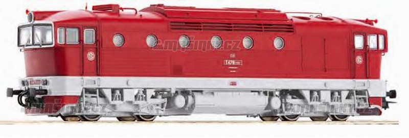H0 - Dieselov lokomotiva T478.4 - SD (analog) #1