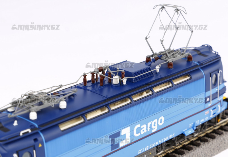 H0 - Elektrick lokomotiva 240 "lamintka" - D Cargo (analog) #7