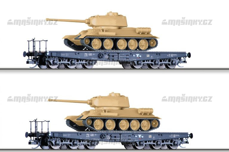 TT - Set 2 nkladnch voz SSyms s nkladem tank T34/85, DR #1