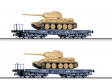 TT - Set 2 nkladnch voz SSyms s nkladem tank T34/85, DR