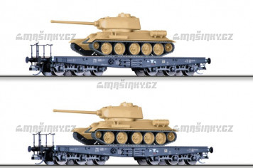 TT - Set 2 nkladnch voz SSyms s nkladem tank T34/85, DR