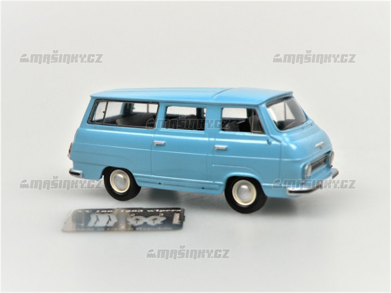 H0 - koda 1203 Minibus - svtle modr #1