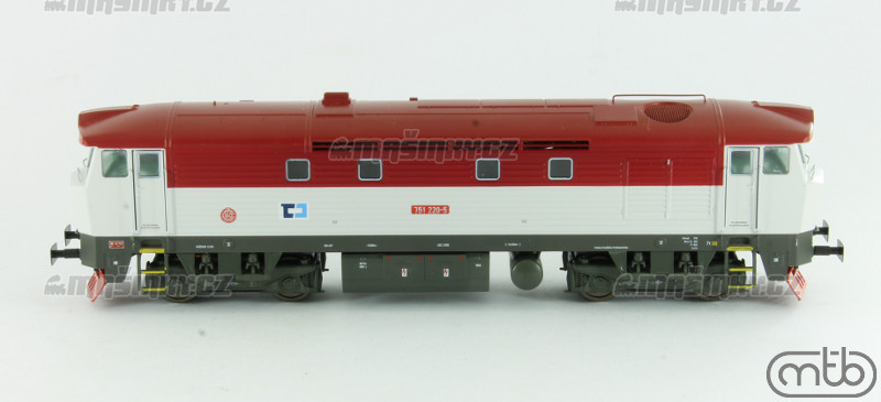 H0 - Dieselov lokomotiva 751 220 - CDC (analog) #2