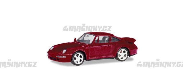 H0 - Porsche 911 Turbo (993), erven metal. #1