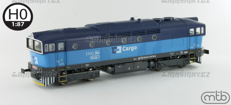 H0 - Dieselov lokomotiva 753 767 - DC (analog) #1