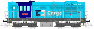 TT - Dieselov lokomotiva 742 440-1 D Cargo (analog)
