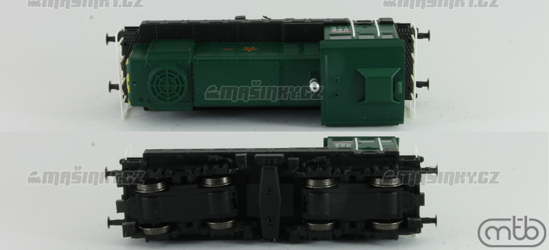 H0 - Dieselov lokomotiva T455.004 - SD (analog) #4