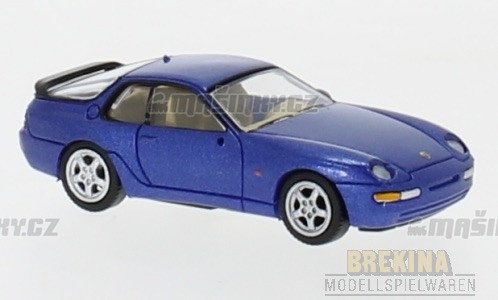 H0 - Porsche 968, tmav modr metalza, 1991 #1