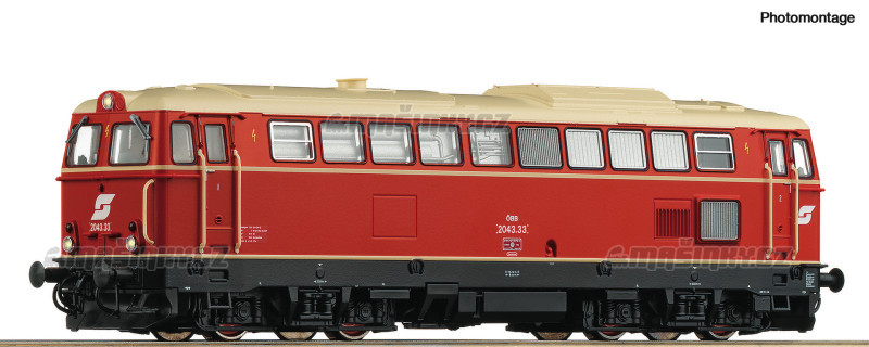 H0 - Dieselov lokomotiva ady 2043.33 - BB (analog) #1