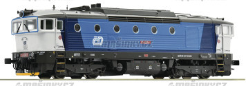 H0 - Dieselová lokomotiva řady 754 046-1 - ČD (analog)