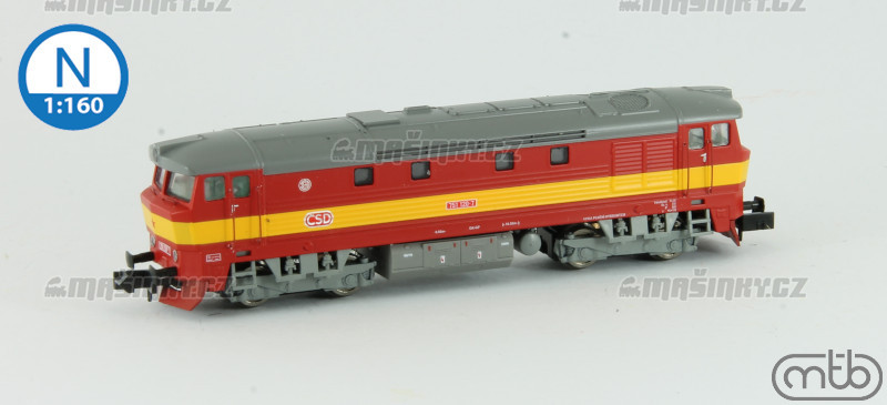 N - Dieselov lokomotiva 751 120 - SD (analog) #1
