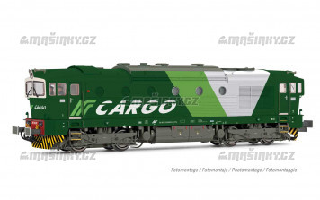 H0 - Dieselov lokomotiva DE 520 Brejlovec - NordCargo (DCC, zvuk)
