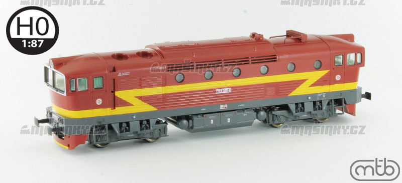 H0 - Dieselov lokomotiva 753 390 - D (analog) #1