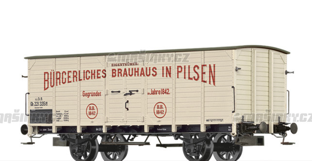H0 - Uzaven pivn vz GB "Brauhaus Pilsen" - K.K.St.B. #1
