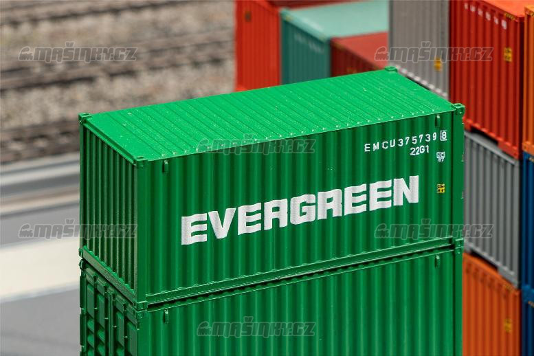 H0 - 20' kontejner EVERGREEN #1