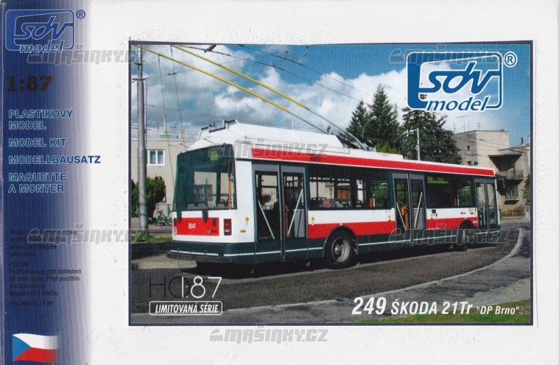 H0 - koda 21Tr trolejbus, DP Brno #2