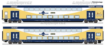 H0 - Set dvou patrovch voz 1./2 a 2. tdy DBpza - Metronom