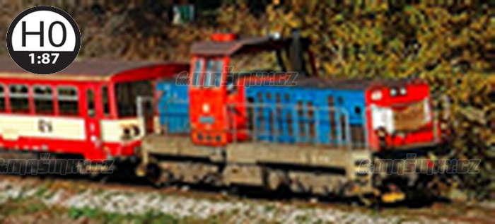 H0 - Diesel-elektrick lokomotiva ady 714 020 - D (analog) #1