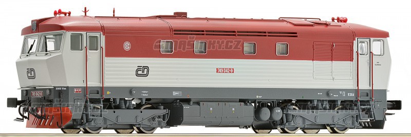 H0 - Dieselov lokomotiva ady 749 013-9 - D(analog) #1