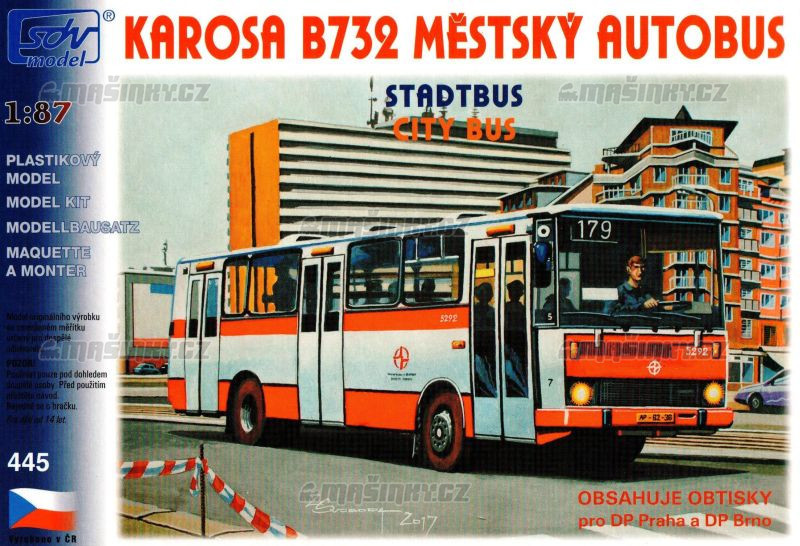 H0 - Karosa B732 DP Praha/DP Brno #1