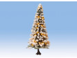 H0, TT - Osvětlený vánoční strom