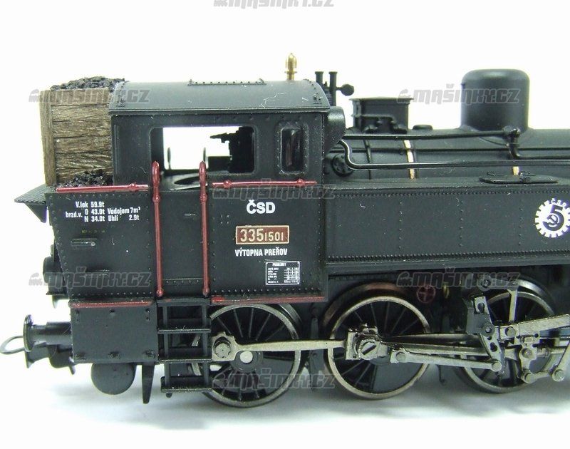 H0 - Parn lokomotiva 335.1501 - SD - Ptiletka #2