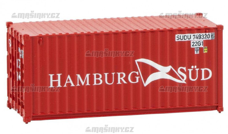 H0 - 20' kontejner HAMBURG SD #2