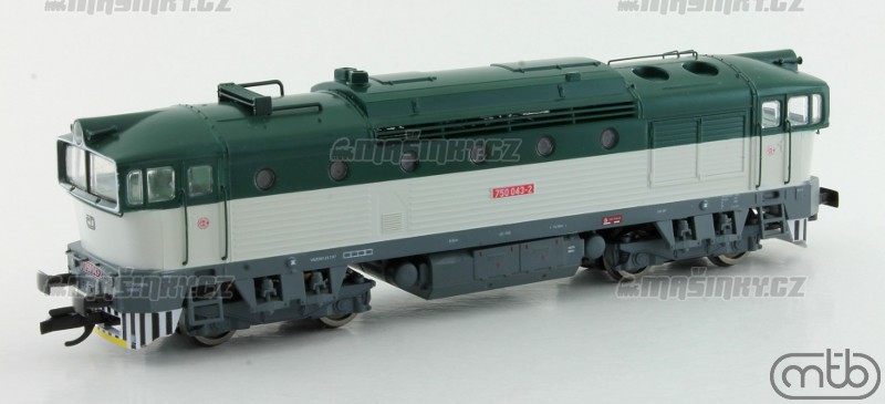 TT - Diesel-elektrick lokomotiva ady 753 (ex. T478.3) - D - analog #1