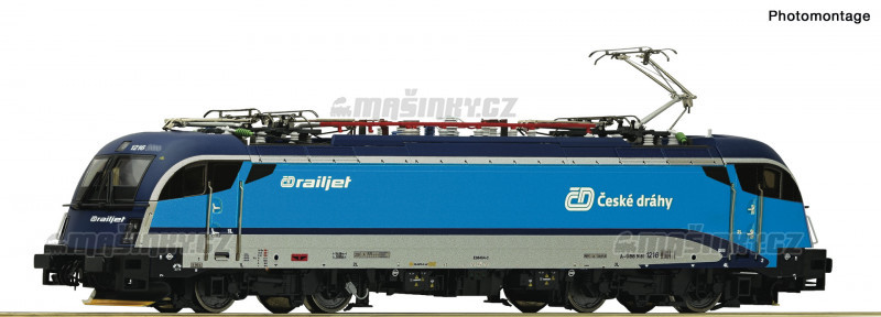 H0 - Elektrick lokomotiva 1216 017-4 "Railjet" - D (analog) #1