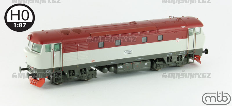 H0 - Dieselov lokomotiva 478 1005 - SD (DCC, zvuk) #1