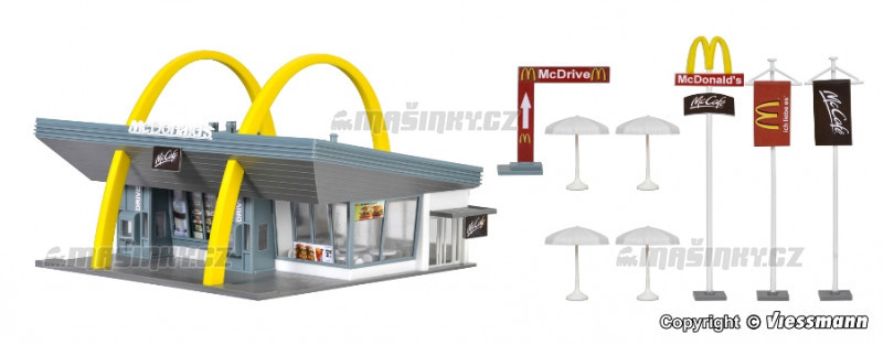 H0 - Restaurace McDonald's #3