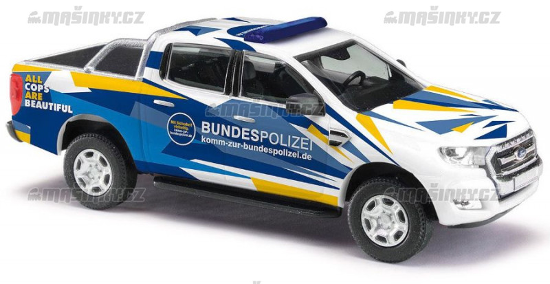 H0 - Ford Ranger Bundespolizei #1