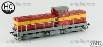 H0 - Dieselová lokomotiva 735 245 - ČD (analog)