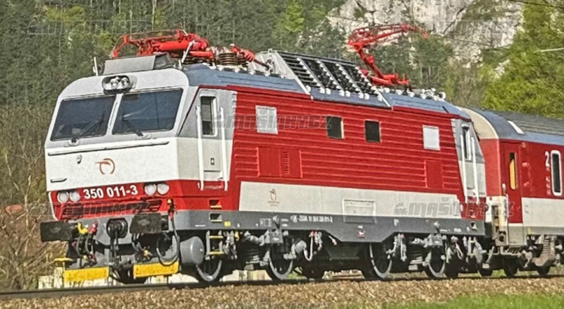 H0 - Elektrick lokomotiva 350 011-3 - ZSSK (analog) #1