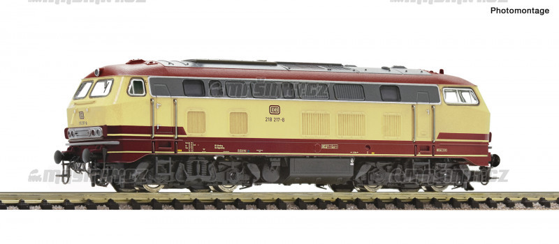 N - Dieselov lokomotiva 218 217-8 - DB (analog) #1