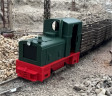 H0e - Dieselová lokomotiva Deutz OMZ 122F zelená - (analog)