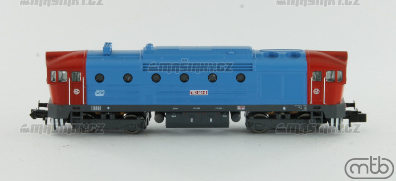 N - Dieselov lokomotiva 752 001 - D (analog) #2