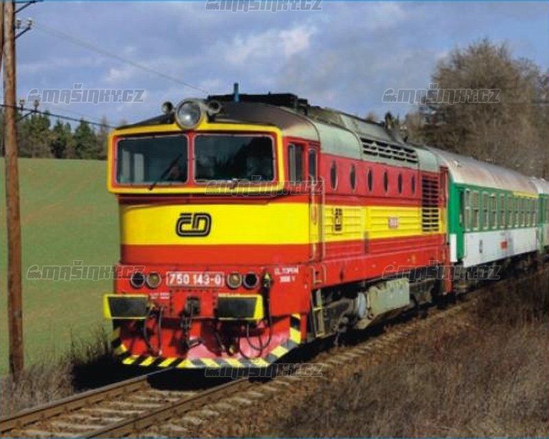 TT - Model lokomotivy ady 754 - D #1