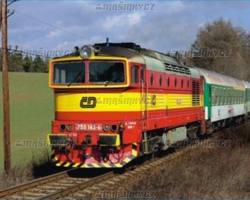 TT - Model lokomotivy ady 754 - D