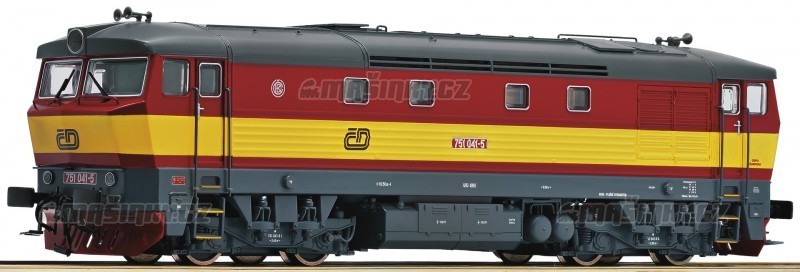 H0 - Dieselov lokomotiva ady 751 - D - analog #2