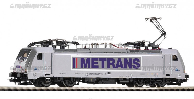 H0 - Elektrick lokomotiva ady 186 "Metrans" - CZ (analog) #1