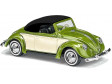 H0 - VW Hebmller, Cabrio, zeleno-bov metal.