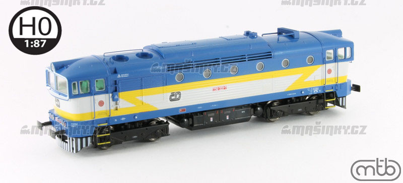 H0 - Dieselov lokomotiva 750 333 - D (DCC, zvuk) #1